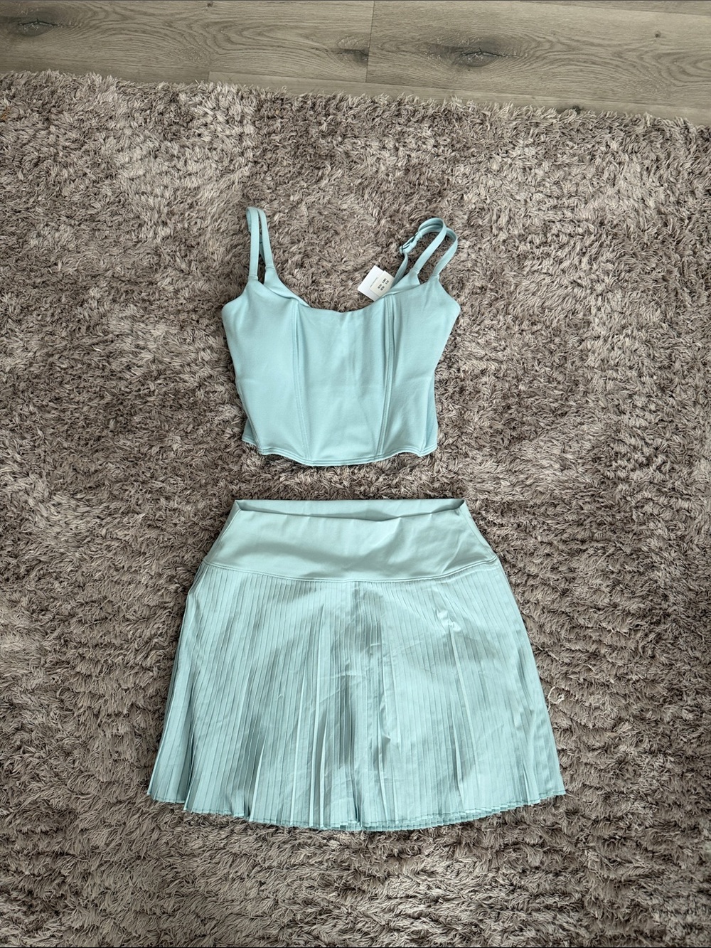 Hollister Skort +top  in  Mint Aqua New with tags - Picture 4 of 7